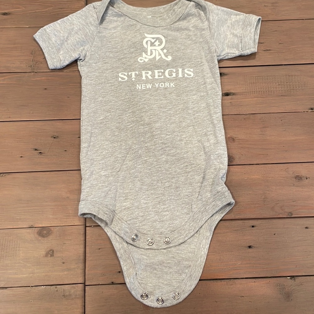 St Regis Hotel Bodysuit 12-18M NWOT